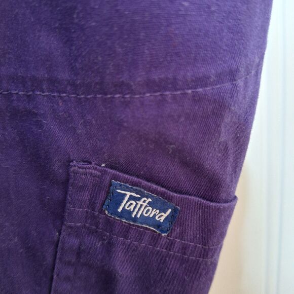 Womens Tafford Scrub Pants 4X Pink Purple Medical Pockets Lot Of 2 Uniform‎ Work - Picture 8 of 16